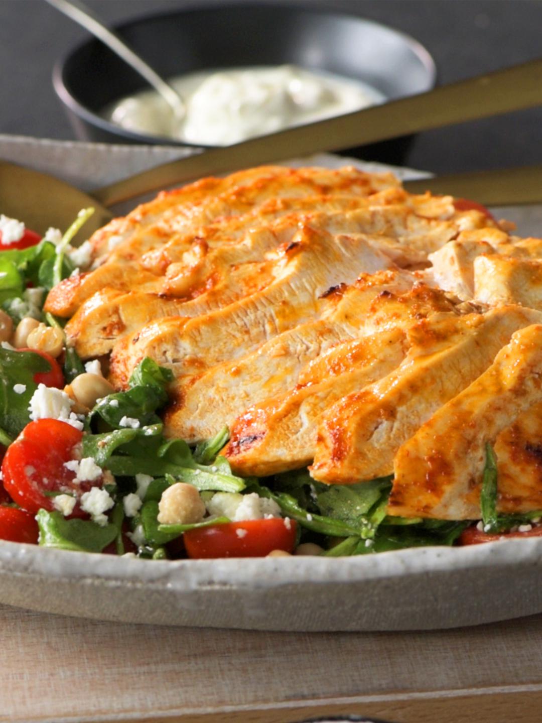 Harissa Chicken Salad