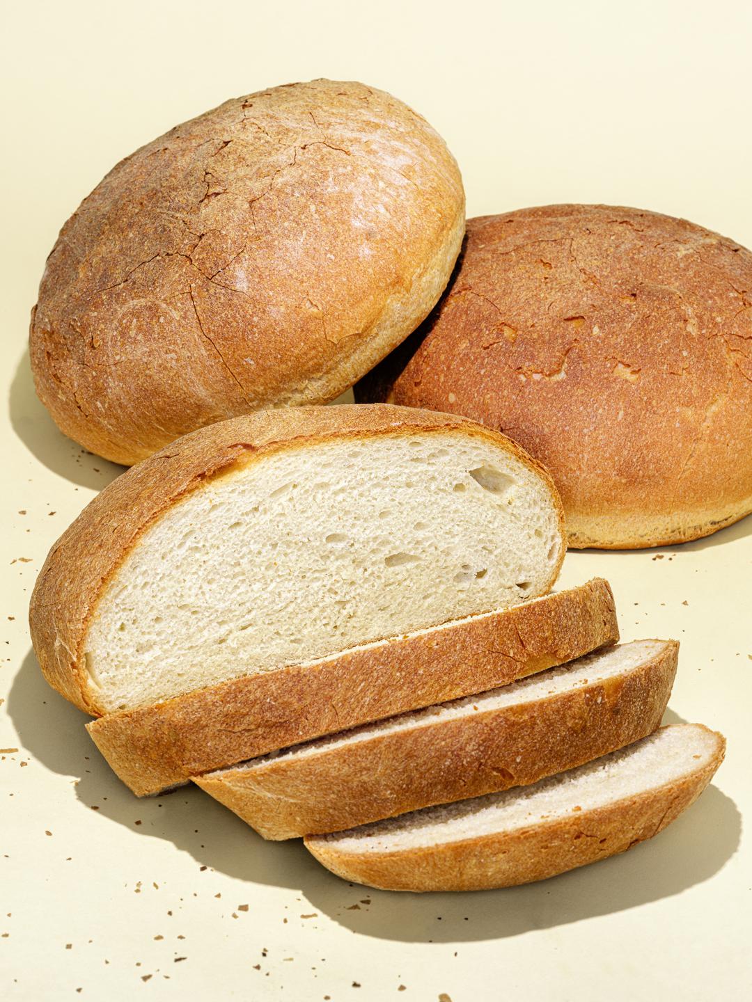 Fast, Simple and Delicious Country Loaf Bread 